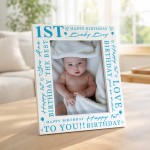 1st Birthday Gifts For Baby Boy 1st Birthday Photo Frame 1st Birthday Gifts For Baby Boy 1st Birthday Photo Frame