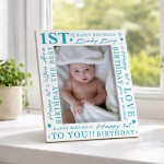 1st Birthday Gifts For Baby Boy 1st Birthday Photo Frame 1st Birthday Gifts For Baby Boy 1st Birthday Photo Frame