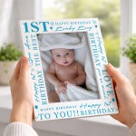 1st Birthday Gifts For Baby Boy 1st Birthday Photo Frame 1st Birthday Gifts For Baby Boy 1st Birthday Photo Frame