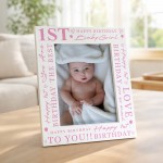 1st Birthday Gifts For Baby Girl 1st Birthday Photo Frame 1st Birthday Gifts For Baby Girl 1st Birthday Photo Frame