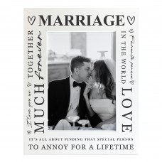 Wedding Anniversary For Wife Husband Couple Photo Frame Gift
