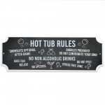Shabby Hot Tub Rules Signs Hanging Hot Tub Plaque Garden Sign Shabby Hot Tub Rules Signs Hanging Hot Tub Plaque Garden Sign