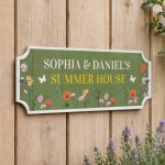 Garden Sign For Home Personalised Summer House Sign