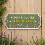 Garden Sign For Home Personalised Summer House Sign