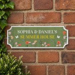 Garden Sign For Home Personalised Summer House Sign