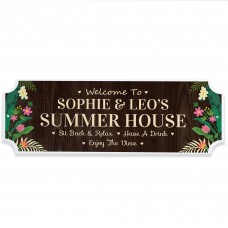 Summerhouse Sign For Home Personalised Summer House Sign