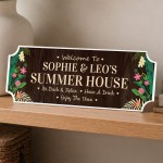 Summerhouse Sign For Home Personalised Summer House Sign
