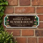 Summerhouse Sign For Home Personalised Summer House Sign