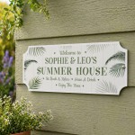 Novelty Summerhouse Sign For Home Personalised Summer House Sign Novelty Summerhouse Sign For Home Personalised Summer House Sign
