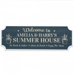 Personalised Summerhouse Sign For Home Hanging Garden Shed Yard 