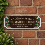 Novelty Summer House Hanging Sign For Outdoor Garden Shed Sign Novelty Summer House Hanging Sign For Outdoor Garden Shed Sign