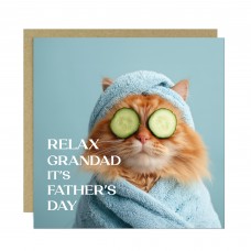 Grandad Card For Fathers Day Relax Grandad Its Fathers Day Card