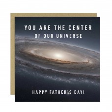 Fathers Day Card For Dad You Are The Center Of Our Universe Card