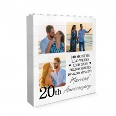 20th Wedding Anniversary Gift Personalised Anniversary Present
