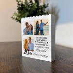 20th Wedding Anniversary Gift Personalised Anniversary Present 20th Wedding Anniversary Gift Personalised Anniversary Present