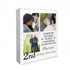 2nd Wedding Anniversary Gift Personalised Anniversary Present