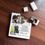 6th Wedding Anniversary Gift Personalised Anniversary Present 6th Wedding Anniversary Gift Personalised Anniversary Present
