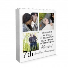 7th Wedding Anniversary Gift Personalised Anniversary Present
