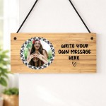 Personalised Plaque With Photo And Own Message Gift For Friend Personalised Plaque With Photo And Own Message Gift For Friend