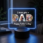 Personalised Fathers Day Gifts For Dad 16 Colours LED Light Personalised Fathers Day Gifts For Dad 16 Colours LED Light