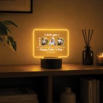 Personalised Fathers Day Gifts For Grandad 16 Colours LED Light Personalised Fathers Day Gifts For Grandad 16 Colours LED Light