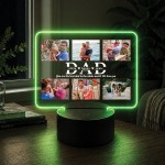 Personalised Fathers Day Gifts 16 Colours LED Light with Photos Personalised Fathers Day Gifts 16 Colours LED Light with Photos