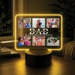 Personalised Fathers Day Gifts 16 Colours LED Light with Photos Personalised Fathers Day Gifts 16 Colours LED Light with Photos
