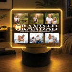 Personalised Fathers Day Gifts 16 Colours LED Light Grandad Gift Personalised Fathers Day Gifts 16 Colours LED Light Grandad Gift