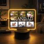 Personalised Fathers Day Gifts 16 Colours LED Light Grandad Gift Personalised Fathers Day Gifts 16 Colours LED Light Grandad Gift