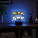 Personalised Fathers Day Gifts 16 Colours LED Light Grandad Gift Personalised Fathers Day Gifts 16 Colours LED Light Grandad Gift