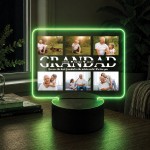 Personalised Fathers Day Gifts 16 Colours LED Light Grandad Gift Personalised Fathers Day Gifts 16 Colours LED Light Grandad Gift
