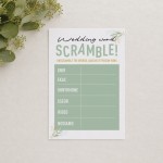 White Gold Green Bridal Shower Hen Party Games 8 Game Pack