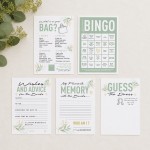 White Gold Green Bridal Shower Hen Party Games 80 Game Pack White Gold Green Bridal Shower Hen Party Games 80 Game Pack