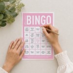 Pink Floral Bridal Shower Hen Party Games 80 Game Pack 8 Games Pink Floral Bridal Shower Hen Party Games 80 Game Pack 8 Games