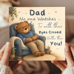 Fathers Day Card & Wooden Heart Keepsake Set Cute Greeting Card Fathers Day Card & Wooden Heart Keepsake Set Cute Greeting Card