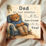 Fathers Day Card & Wooden Heart Keepsake Set Cute Greeting Card Fathers Day Card & Wooden Heart Keepsake Set Cute Greeting Card