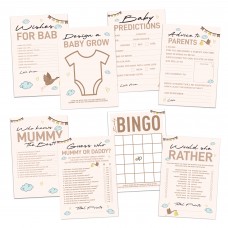 Baby Shower Games Neutral 8 Fun Games for 10 Guests