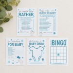 Baby Shower Games Boy 8 Fun Games for 10 Guests