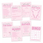 Baby Shower Games Girl 8 Fun Games for 10 Guests Baby Shower Games Girl 8 Fun Games for 10 Guests