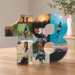 Personalised 18th Birthday Photo Block For Him Her Photo Collage Personalised 18th Birthday Photo Block For Him Her Photo Collage
