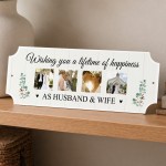 Personalised Mr And Mrs Gift Photo Plaque Wedding Gift Personalised Mr And Mrs Gift Photo Plaque Wedding Gift