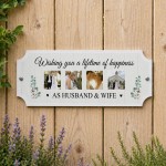 Personalised Mr And Mrs Gift Photo Plaque Wedding Gift Personalised Mr And Mrs Gift Photo Plaque Wedding Gift