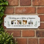 Personalised Mr And Mrs Gift Photo Plaque Wedding Gift Personalised Mr And Mrs Gift Photo Plaque Wedding Gift