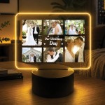 Personalised Mr And Mrs Photo Plaque 16 Colours LED Light Personalised Mr And Mrs Photo Plaque 16 Colours LED Light