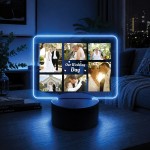 Personalised Mr And Mrs Photo Plaque 16 Colours LED Light Personalised Mr And Mrs Photo Plaque 16 Colours LED Light