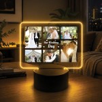 Personalised Mr And Mrs Photo Plaque 16 Colours LED Light Personalised Mr And Mrs Photo Plaque 16 Colours LED Light