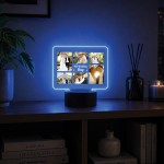 Personalised Mr And Mrs Photo Plaque 16 Colours LED Light Personalised Mr And Mrs Photo Plaque 16 Colours LED Light