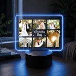 Personalised Mr And Mrs Photo Plaque 16 Colours LED Light Personalised Mr And Mrs Photo Plaque 16 Colours LED Light