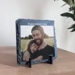 Personalised Fathers Day Photo Slate Plaque Custom Photo Gift Personalised Fathers Day Photo Slate Plaque Custom Photo Gift