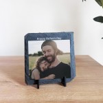 Personalised Fathers Day Photo Slate Plaque Custom Photo Gift Personalised Fathers Day Photo Slate Plaque Custom Photo Gift
